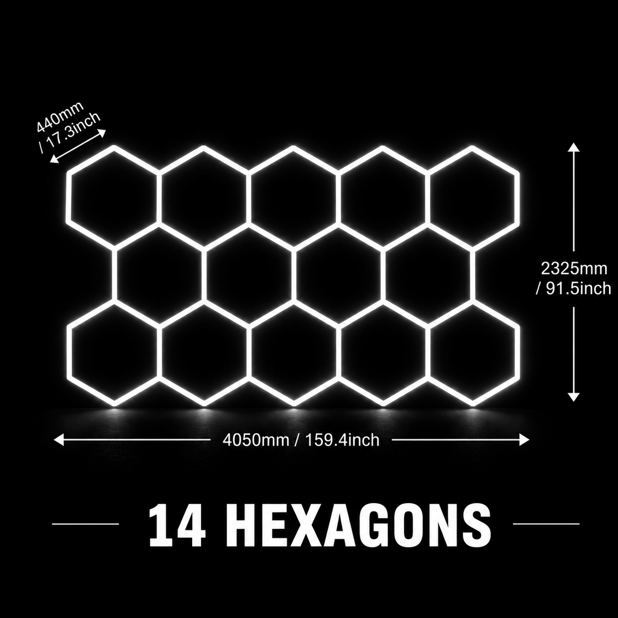 14 Hex Grid