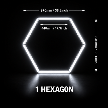 1 Hexagon LED Light