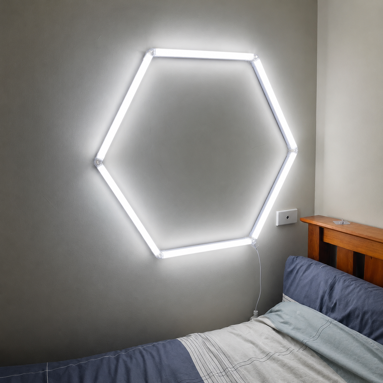 1 Hexagon LED Light