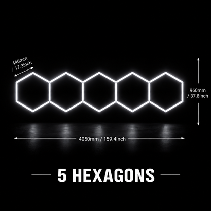 5 Hex Grid (Line)