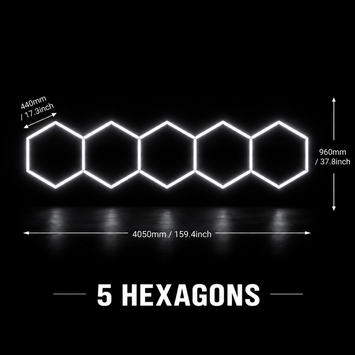 5 Hex Grid (Line)
