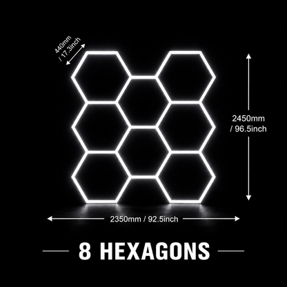8 Hex Grid (Grouped)