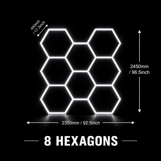 8 Hex Grid (Grouped)
