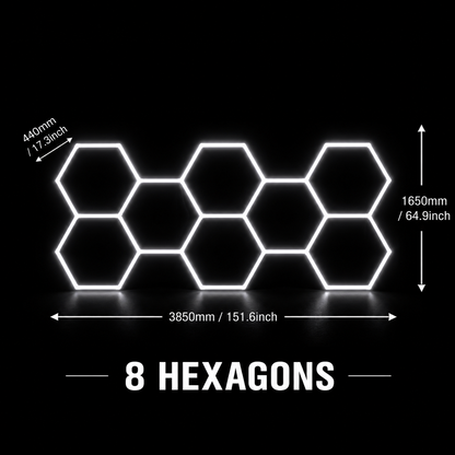 8 Hex Grid (Long)
