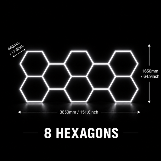 8 Hex Grid (Long)