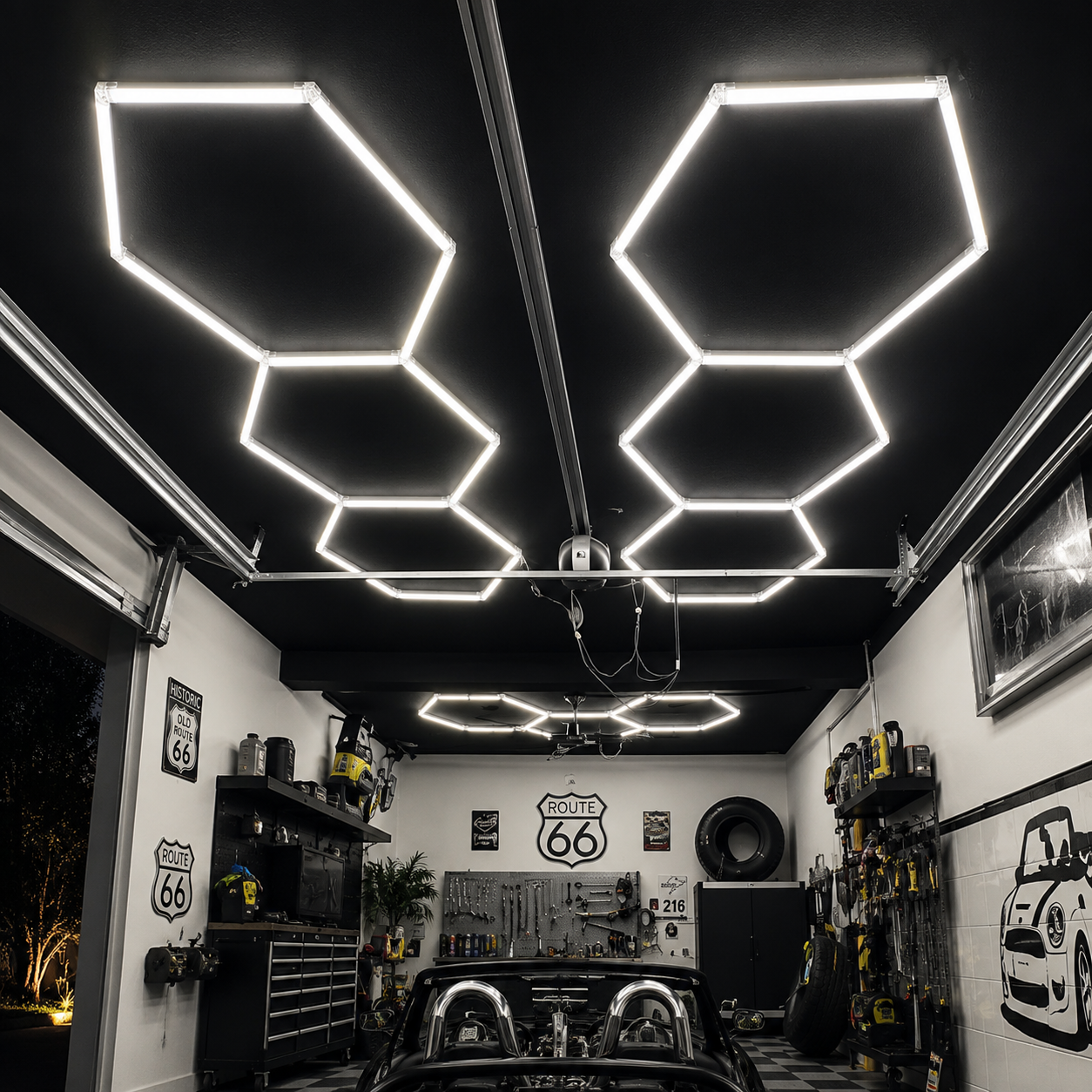 3 Hex Grid (Line)